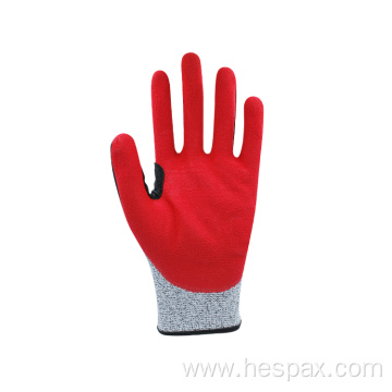 Hespax Cut Resistant TPR Protected Anti-impact Mining Glove